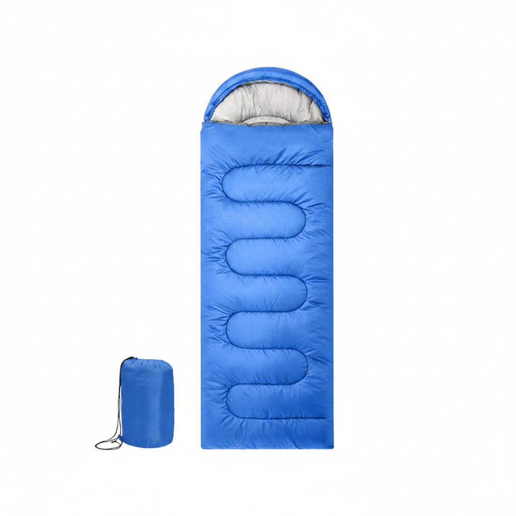TREKREST – Warm Envelope Sleeping Bag for Camping & Outdoor Adventures