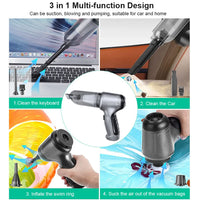 POWERCLEAN – Cordless Handheld Vacuum with Powerful Suction