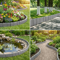 STONEEDGE – Decorative Garden Border for Clean Lawn Edging