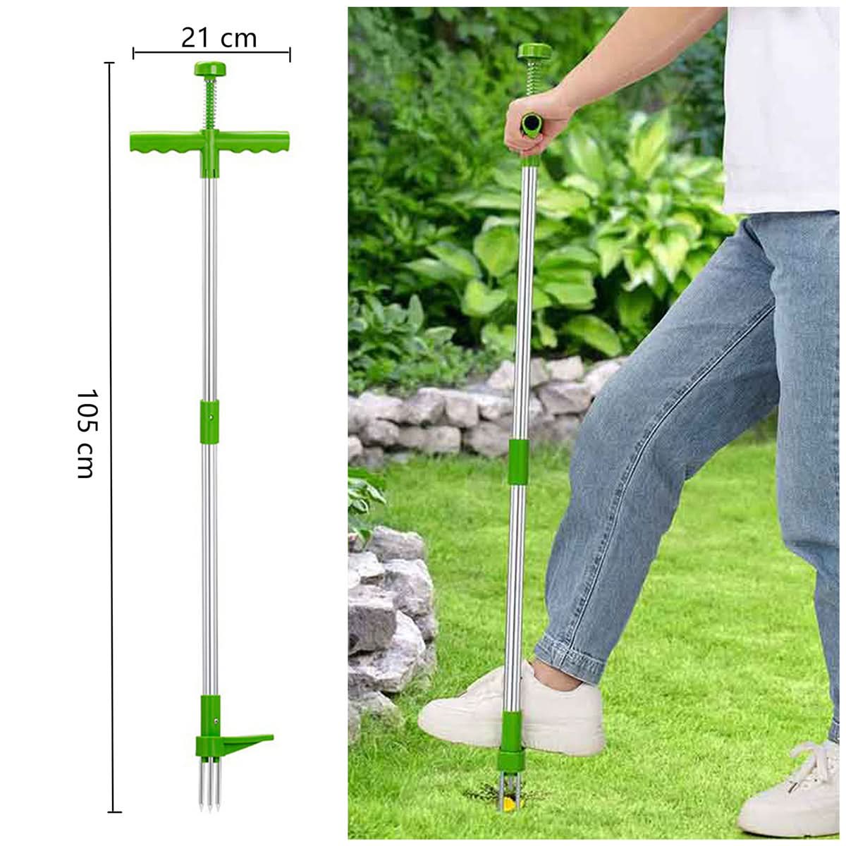ROOTLIFT - Aufrechte Unkrautzieher für einfachere und sauberere Gartenpflege.