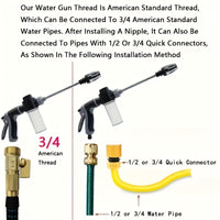 AQUAFORCE - High-pressure foam spray gun designed for efficient outdoor cleaning tasks