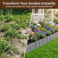 STONEEDGE – Decorative Garden Border for Clean Lawn Edging