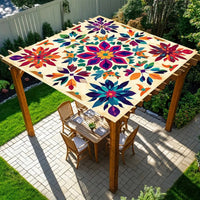 SOLARA - Stylish outdoor canopy designed for comfortable shaded relaxation anywhere.