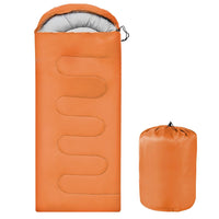 TREKREST – Warm Envelope Sleeping Bag for Camping & Outdoor Adventures