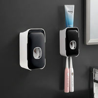 PRESSIQ – Manual Toothpaste Dispenser for Organized Bathroom Use