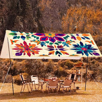 SOLARA - Stylish outdoor canopy designed for comfortable shaded relaxation anywhere.
