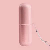 TRAVEL CUP – Custodia Portatile per Spazzolino e Dentifricio progettata per un'organizzazione igienica e compatta in viaggio