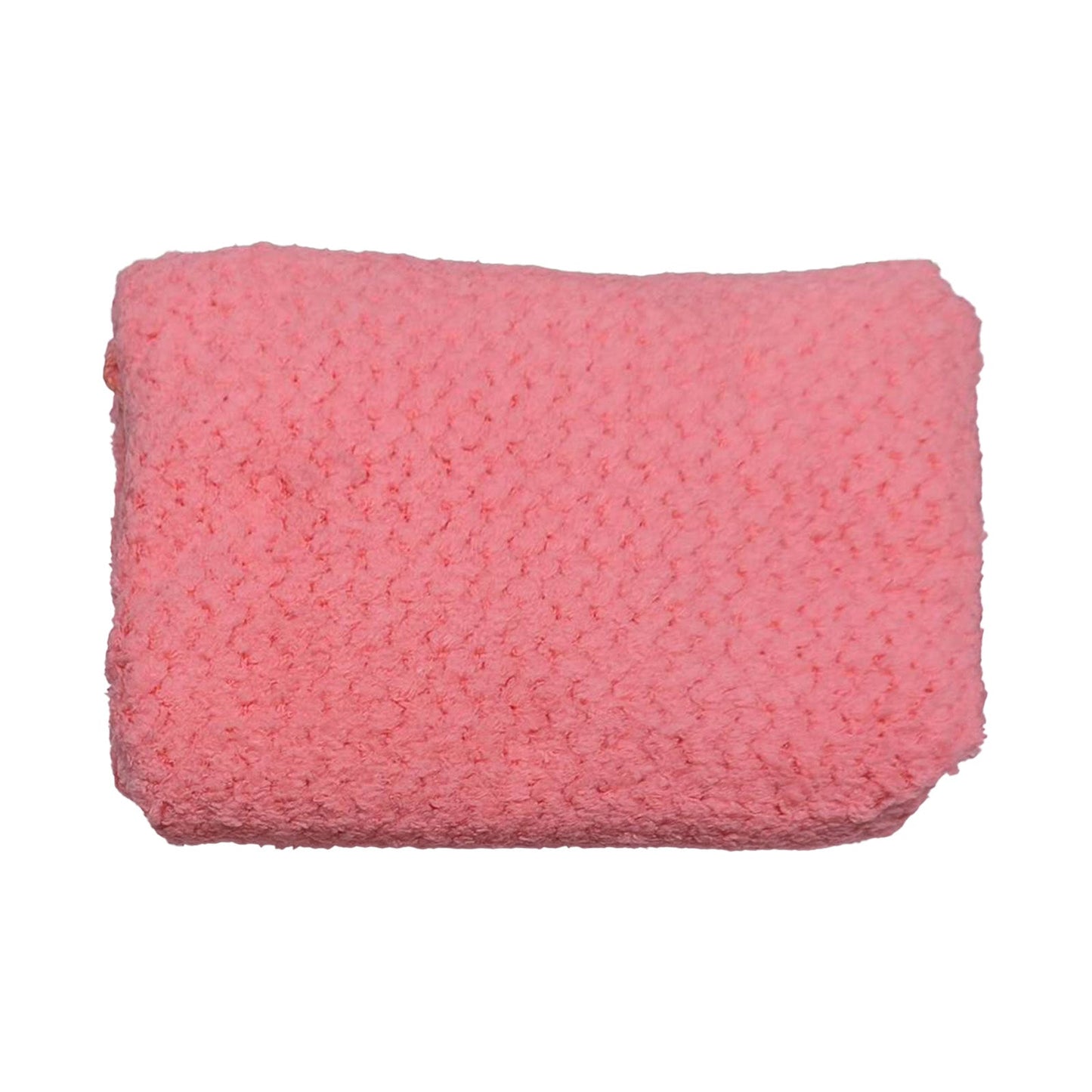VELVADRY – Coral Velvet Hair Towel Wrap for Fast Drying and Frizz-Reducing Hair Care