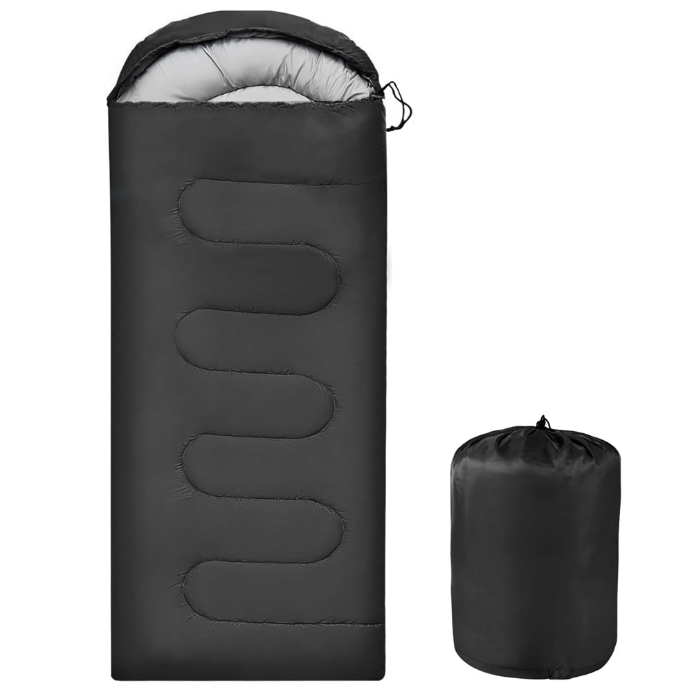 TREKREST – Warm Envelope Sleeping Bag for Camping & Outdoor Adventures