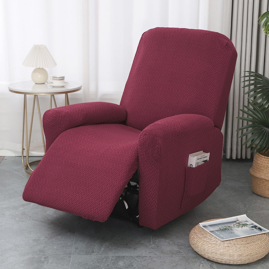RECLICARE – Protective Recliner Cover with Side Pocket for Everyday Comfort