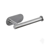 ROLLIX – Stainless Steel Adhesive Paper Towel Holder with Wall Mount Design for Kitchen and Bathroom Organization