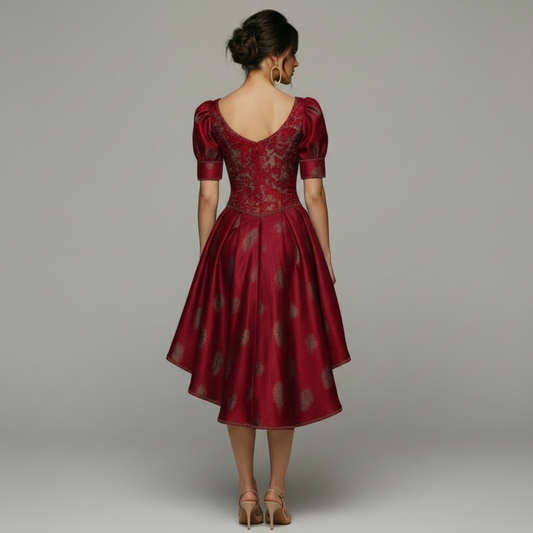 Aurette | Women’s Structured Bodice Party Dress