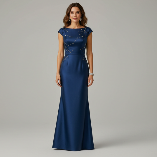 Althea | Women’s Classic Jacquard Formal Dress