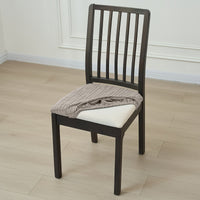 Modern Stretch Dining Chair Covers - Elastic Cross Pattern for Protection 5