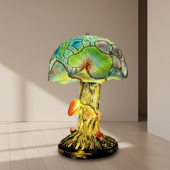 Moonlume - Wireless Mosaic Glass Lamp for Cozy Ambient Lighting 10