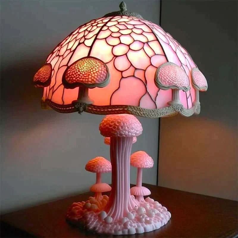 Moonlume - Wireless Mosaic Glass Lamp for Cozy Ambient Lighting 6