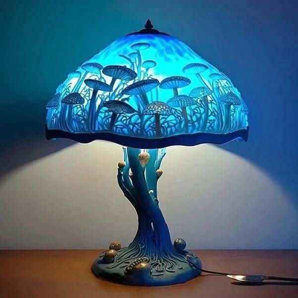Moonlume - Wireless Mosaic Glass Lamp for Cozy Ambient Lighting 8