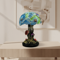 Moonlume - Wireless Mosaic Glass Lamp for Cozy Ambient Lighting 9