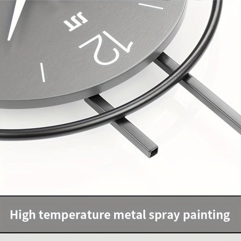 NORDTICK - Large Modern Wall Clock with Silent Movement & Minimalist Design 5