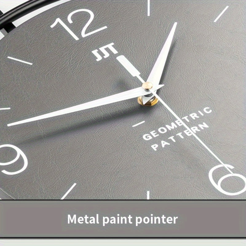 NORDTICK - Large Modern Wall Clock with Silent Movement & Minimalist Design 6
