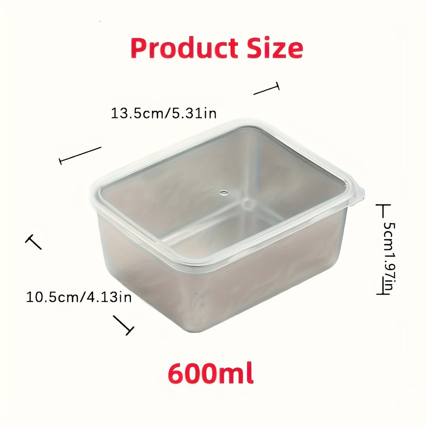 NUTRIBOX - 7-Piece Stainless Steel Food Storage Containers Set for Meal Prep 7