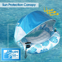 CANOPYWAVE – Inflatable Pool Float Relaxing Shade Design