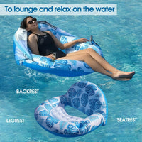 CANOPYWAVE – Inflatable Pool Float Relaxing Shade Design