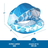 CANOPYWAVE – Inflatable Pool Float Relaxing Shade Design