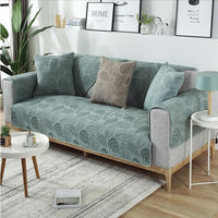 LOUNGEMELIA – Quilted Sofa Cover for Warm and Inviting Rooms