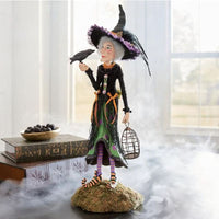 HEXELLE – Witch Figurine for Charming Halloween Styling