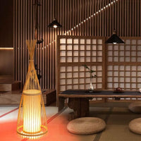 COTTAGERAY – Hut Floor Lamp for Refined Interior Accents