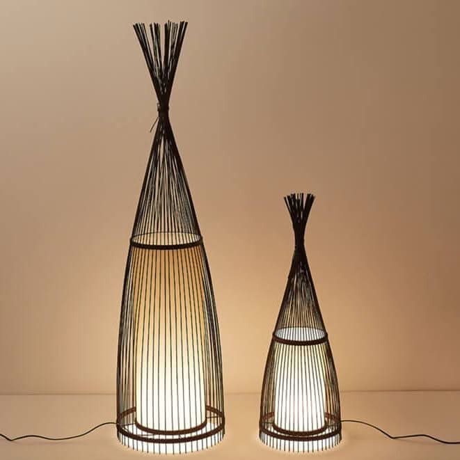COTTAGERAY – Hut Floor Lamp for Refined Interior Accents