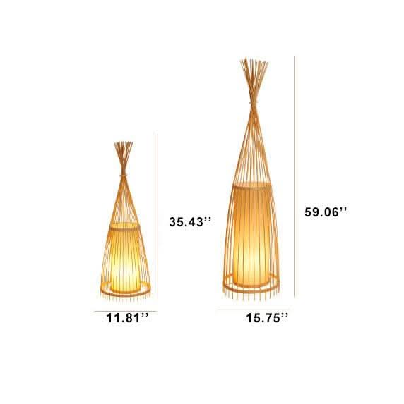 COTTAGERAY – Hut Floor Lamp for Refined Interior Accents