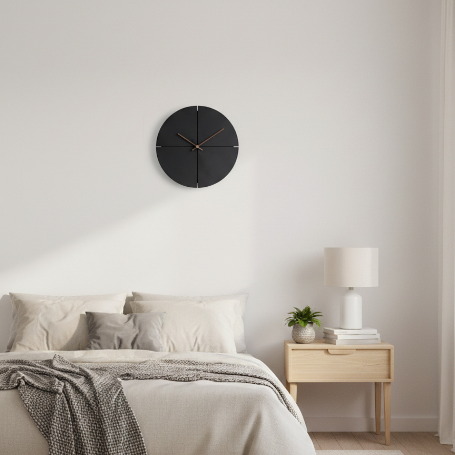 HUSHCREST – Orologio da parete silenzioso per una decorazione murale armoniosa