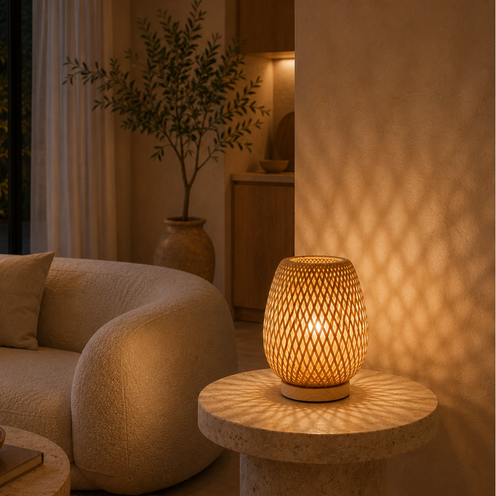 SOLZENAVIA – Minimalist Bedside Light for Gentle Nighttime Illumination