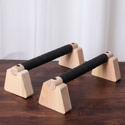 PARELLA BARS – Wooden Parallel Push-Up Bars for Stable Home Strength Training 0