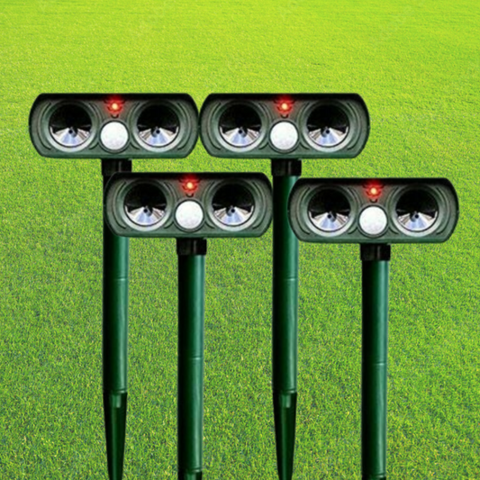 PESTWARD - Solar Ultrasonic Animal Repeller for Garden Protection 0