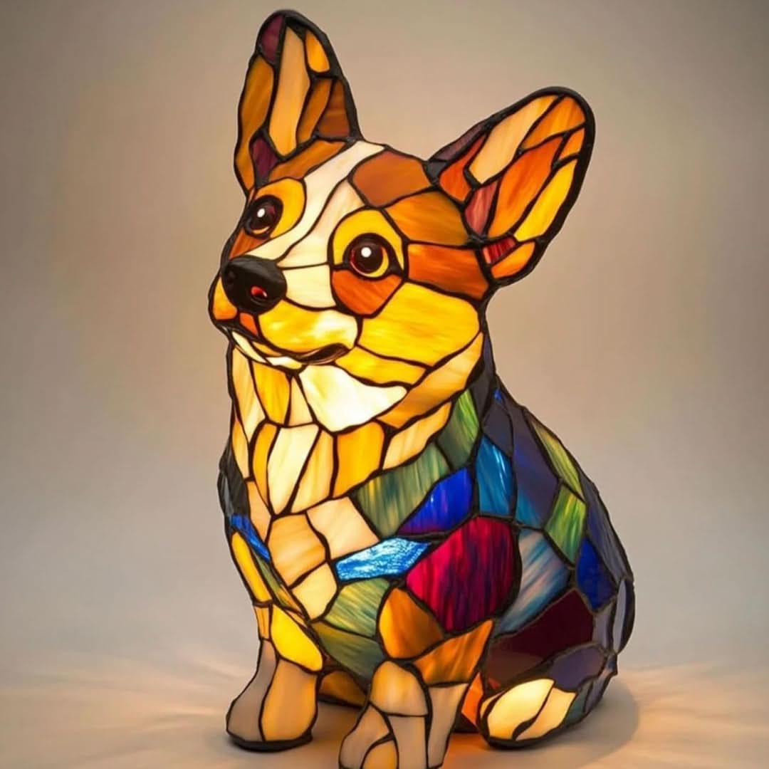 PUPSHINE - Dachshund Lamp, Corgi Night Light, USB Powered Dog Decor 7