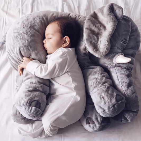 Plush Elephant Cushion - Ultra Soft Cozy Comfort for Home Decor 0
