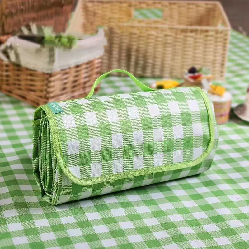 Portable Waterproof Beach Mat - Large Sand Mat for Picnics and Camping 0