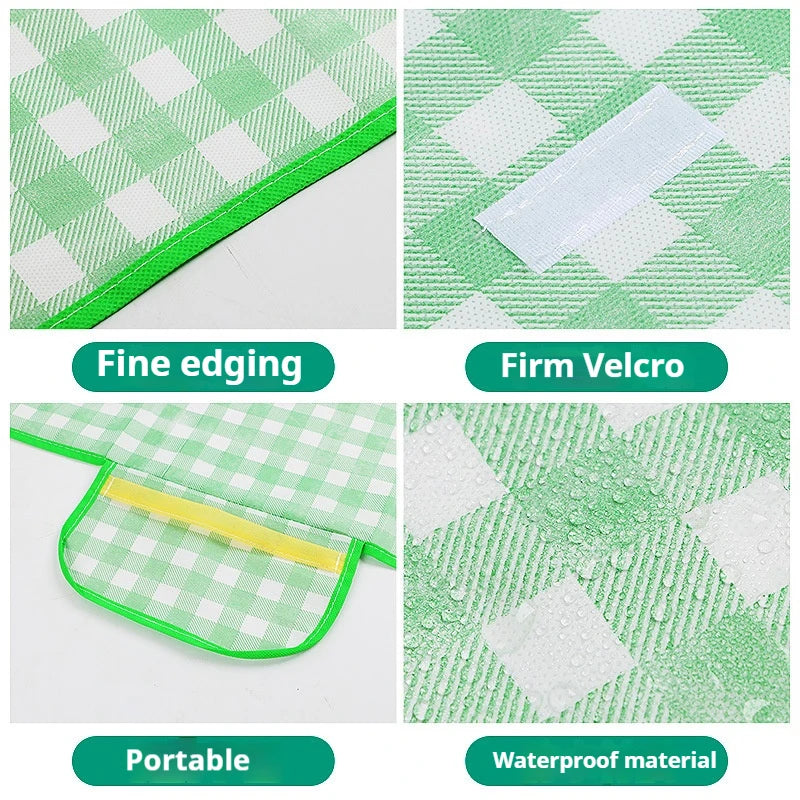 Portable Waterproof Beach Mat - Large Sand Mat for Picnics and Camping 5