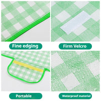 Portable Waterproof Beach Mat - Large Sand Mat for Picnics and Camping 5