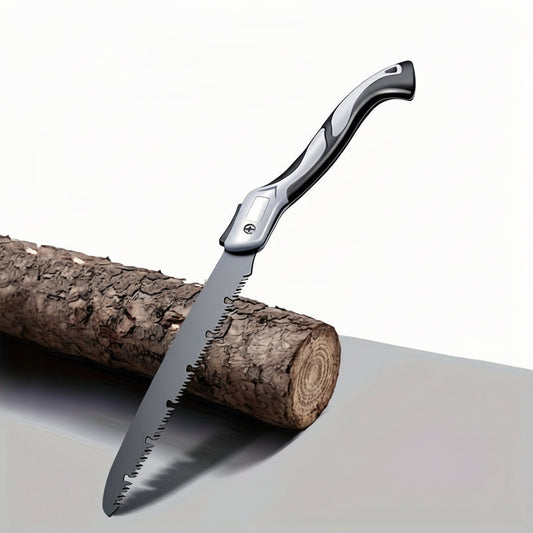 Precision Folding Saw - Tungsten Steel Blade, Bevel Cuts, Camping & Pruning Use 0