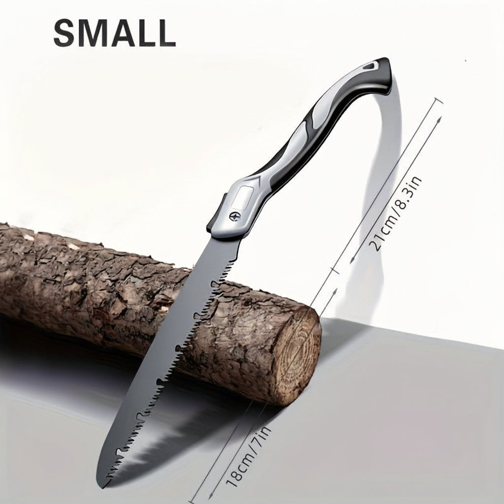 Precision Folding Saw - Tungsten Steel Blade, Bevel Cuts, Camping & Pruning Use 8