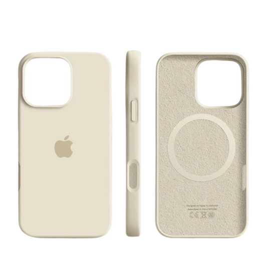 Premium Silicone iPhone Case with MagSafe - Durable Protection & Style 0