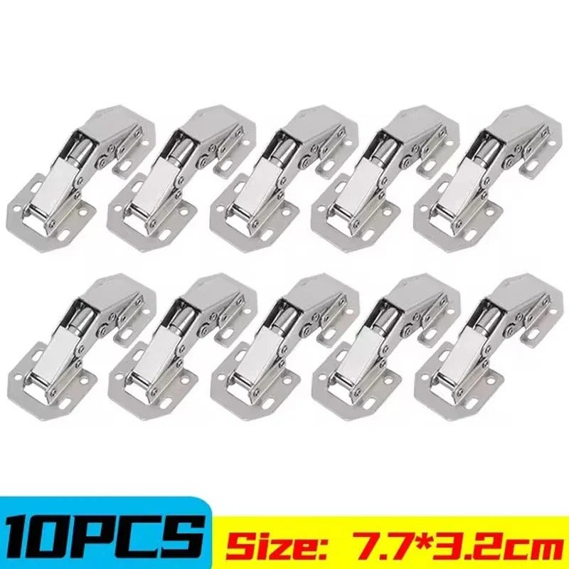 Premium Soft-Close Cabinet Hinges - 10 PCS Hydraulic Door Hinges for Kitchen Cabinets 3
