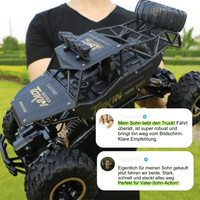 RAGEWHEELS - 4x4 Remote Control Monster Truck with Shockproof Durability 8