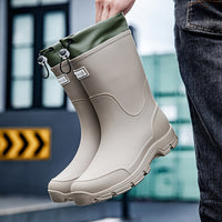 RAINSTEP - Mid-Calf Waterproof Boots with Slip-Resistant Sole 7