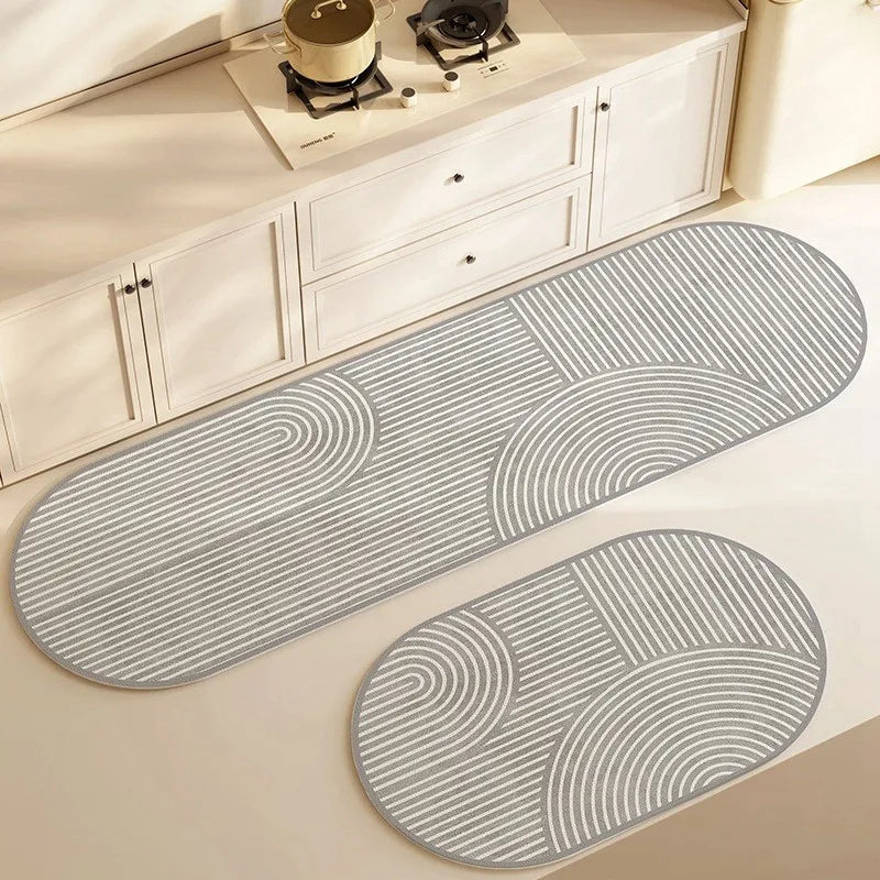 Royaleva - Washable Anti-Slip Diatomite Kitchen & Bathroom Rug 0
