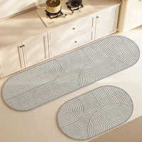 Royaleva - Washable Anti-Slip Diatomite Kitchen & Bathroom Rug 0